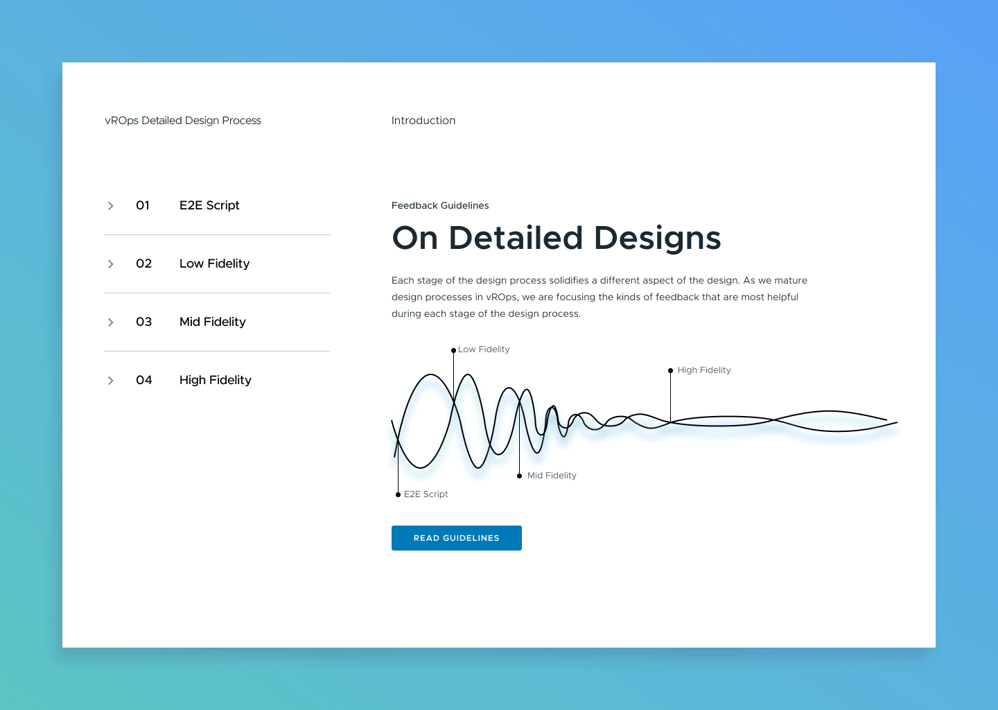 Operator-first design principle icon and description