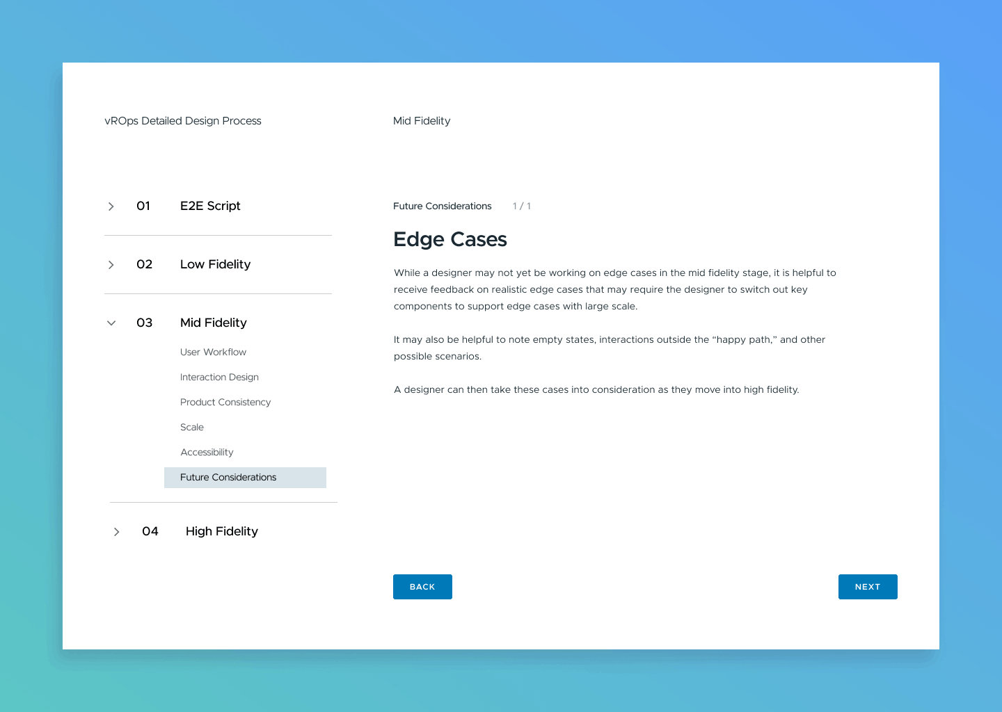 Trust through transparency design principle icon and description